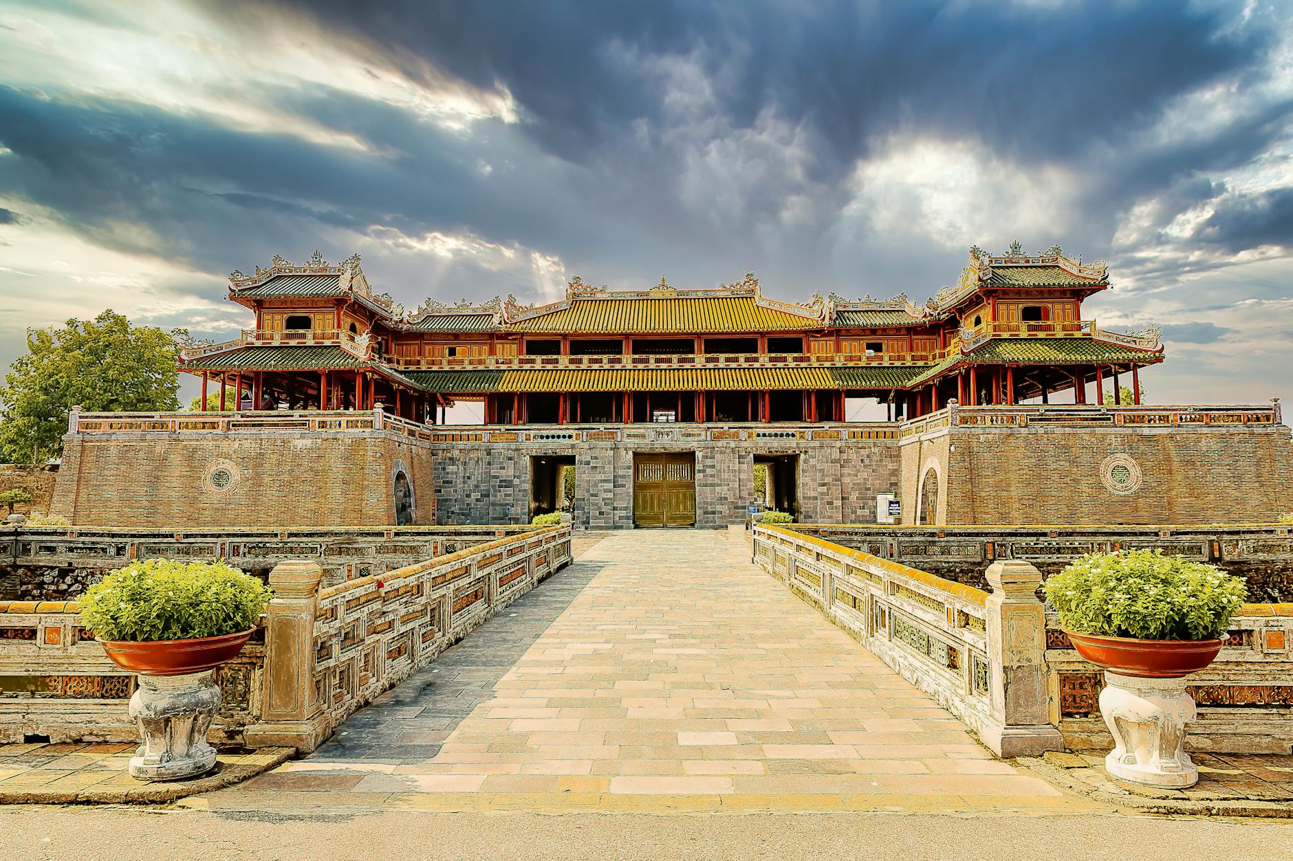 historical building in vietnam Hue